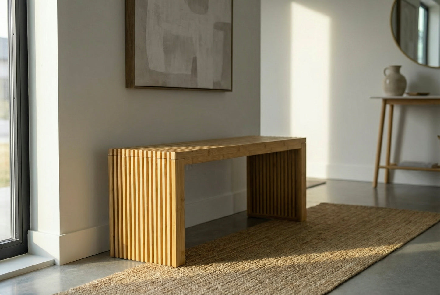Bamboo Bench - Natural